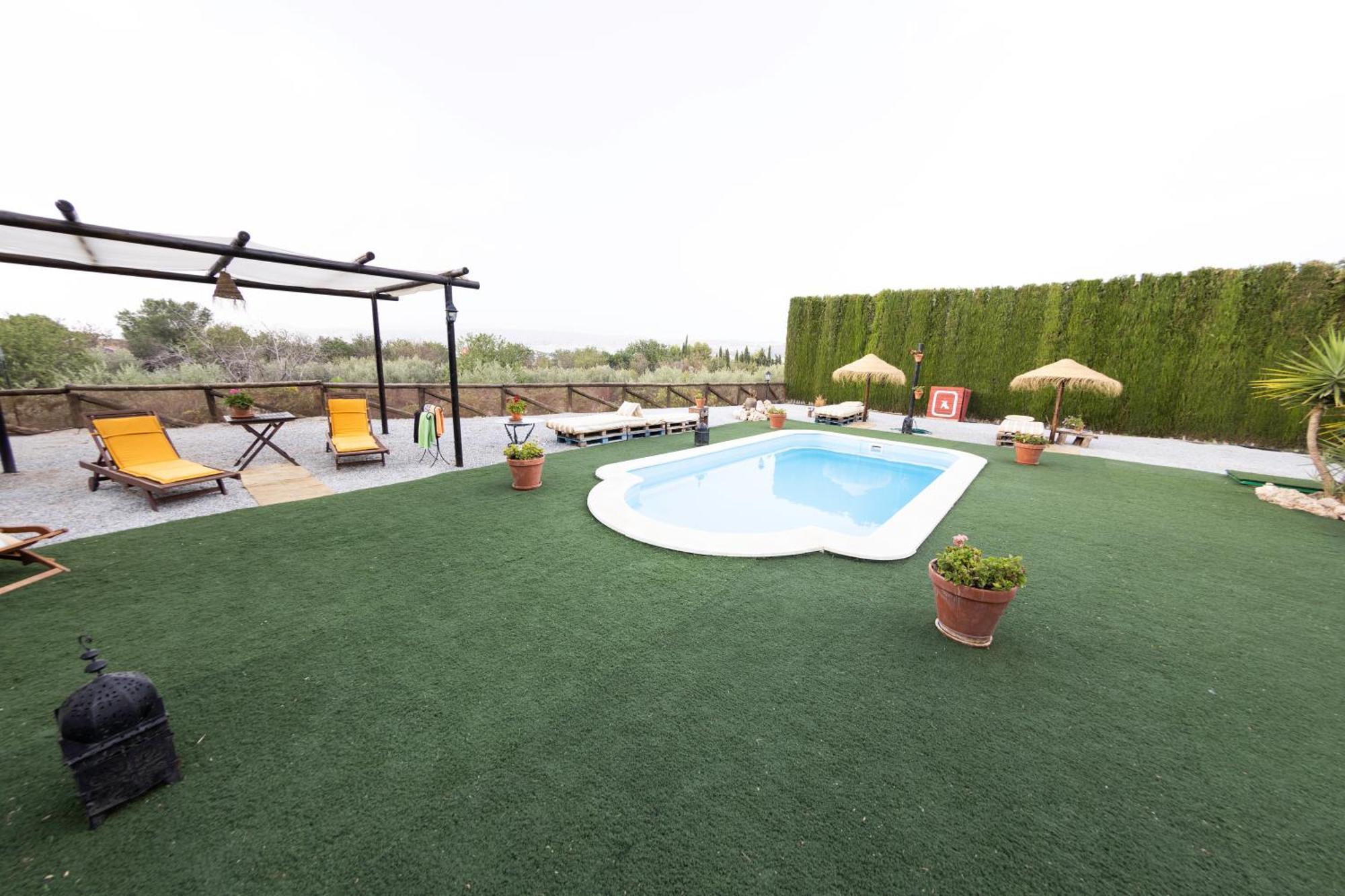 La Cuadra, Finca A Los Pies De Sierra Nevada, A 10 Minutos Del Centro, Piscina, Jardin, Barbacoa La Zubia  Exteriör bild