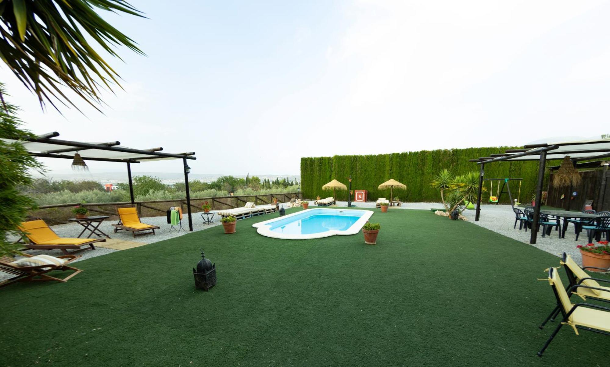 La Cuadra, Finca A Los Pies De Sierra Nevada, A 10 Minutos Del Centro, Piscina, Jardin, Barbacoa La Zubia  Exteriör bild