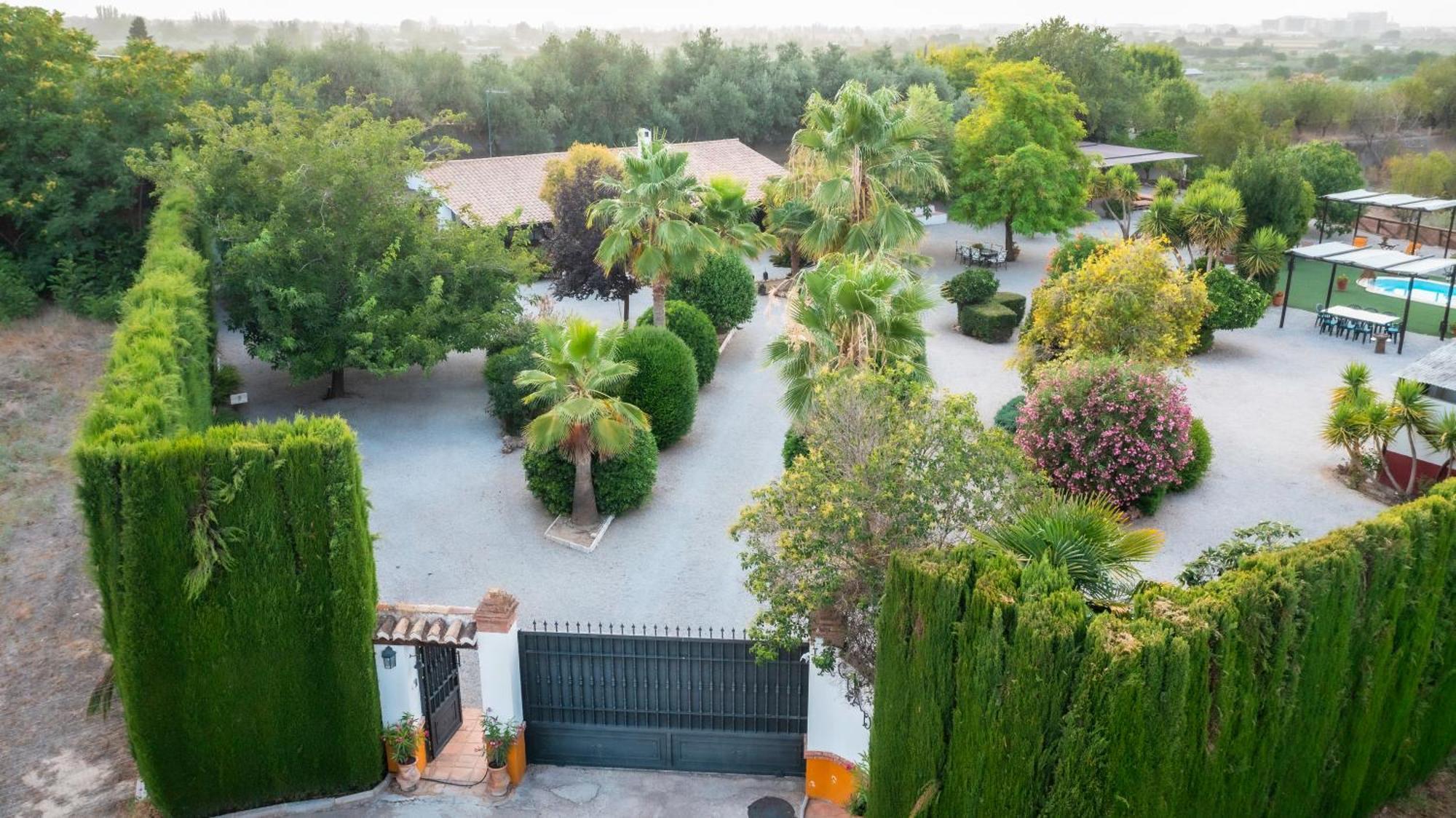 La Cuadra, Finca A Los Pies De Sierra Nevada, A 10 Minutos Del Centro, Piscina, Jardin, Barbacoa La Zubia  Exteriör bild